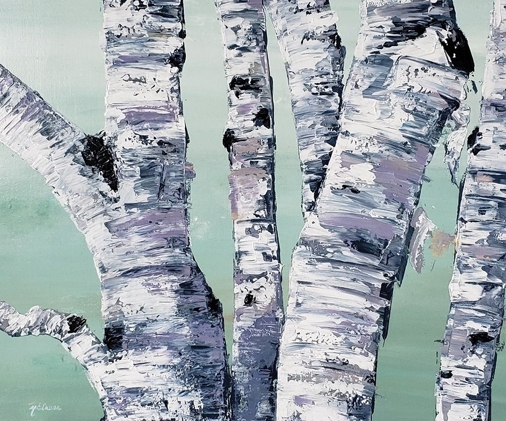 Birch Tree Close Up  II art print by Marie-Elaine Cusson for $57.95 CAD