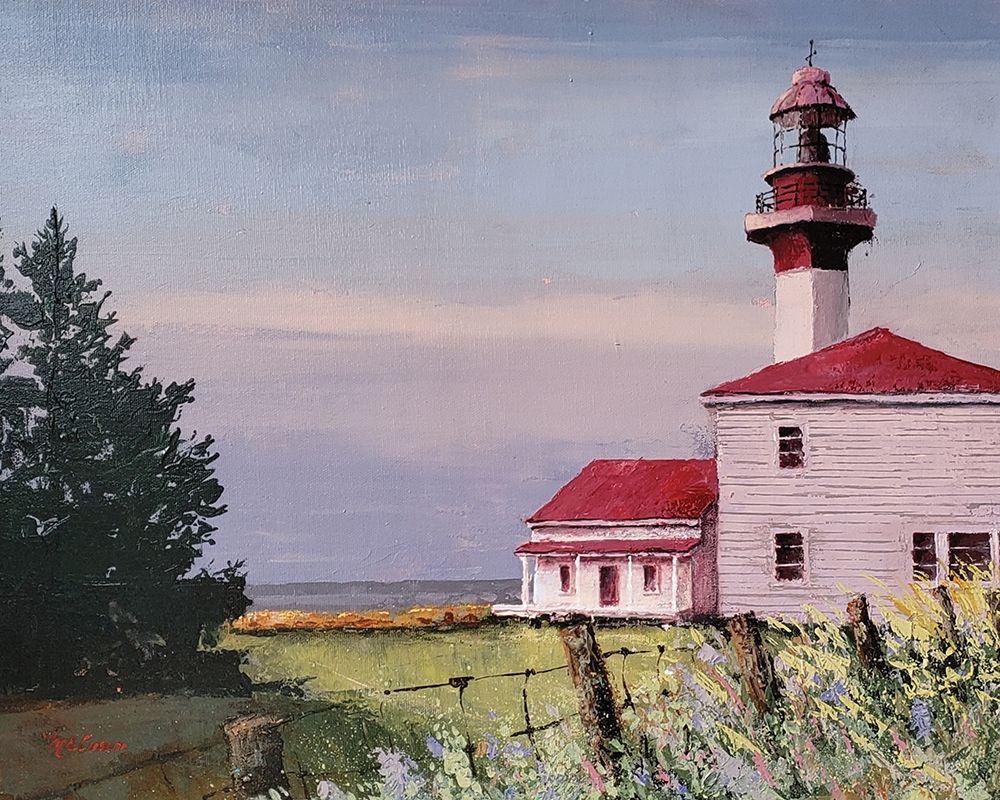 Lighthouse Point art print by Marie-Elaine Cusson for $57.95 CAD