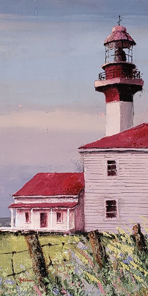Lighthouse Point  panel art print by Marie-Elaine Cusson for $57.95 CAD