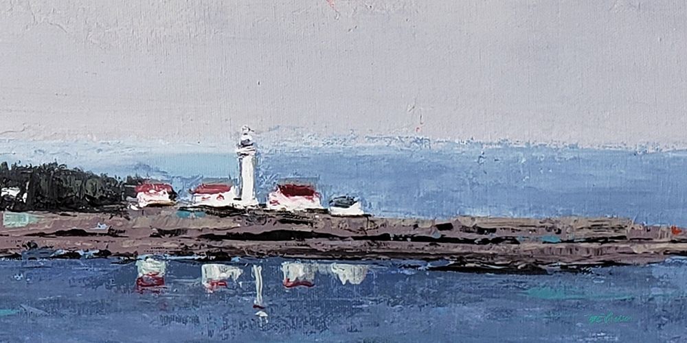 Lighthouse View art print by Marie-Elaine Cusson for $57.95 CAD