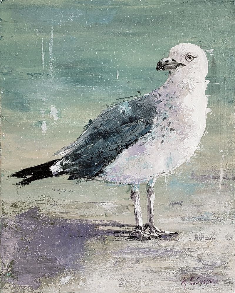 Beach Bird IV art print by Marie-Elaine Cusson for $57.95 CAD