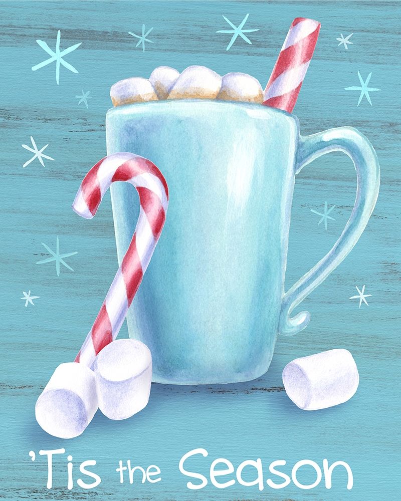 Peppermint Cocoa II-Tis the Season art print by Kelsey Wilson for $57.95 CAD