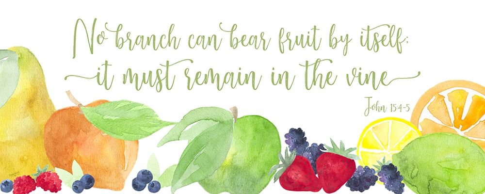 Fruit of the Spirit panel II-Vine art print by Tara Reed for $57.95 CAD