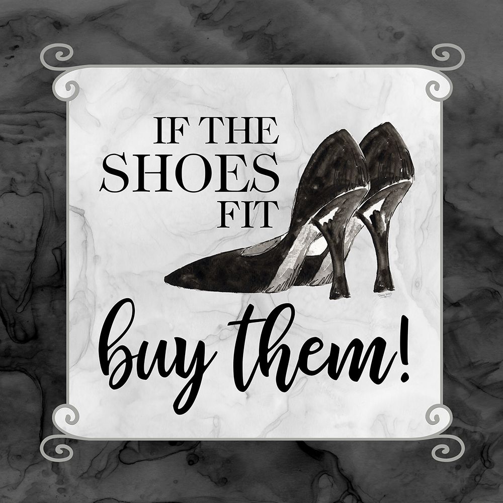 Fashion Humor V-Shoes Fit art print by Tara Reed for $57.95 CAD