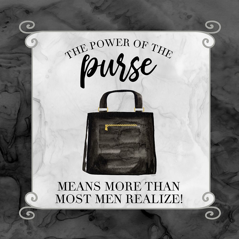 Fashion Humor VI-Power of the Purse art print by Tara Reed for $57.95 CAD