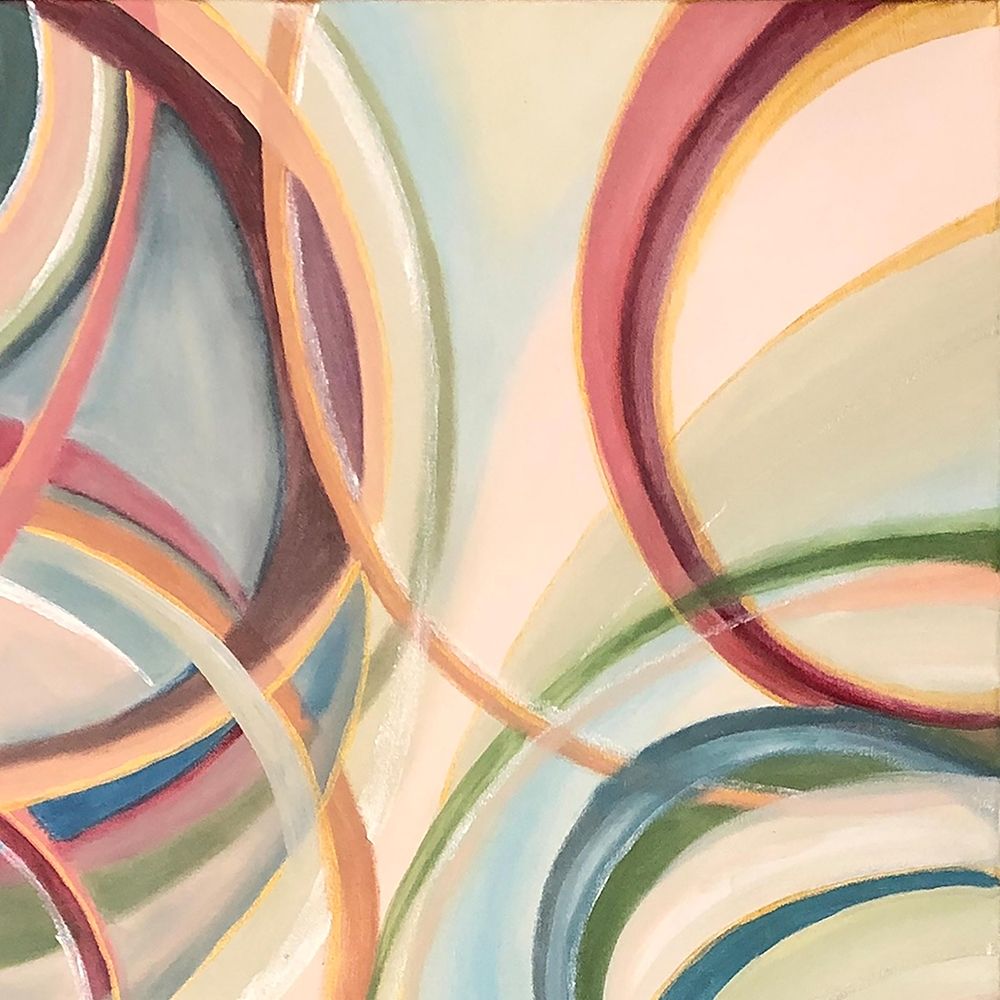 Overlapping  Rings II art print by Lee C for $57.95 CAD