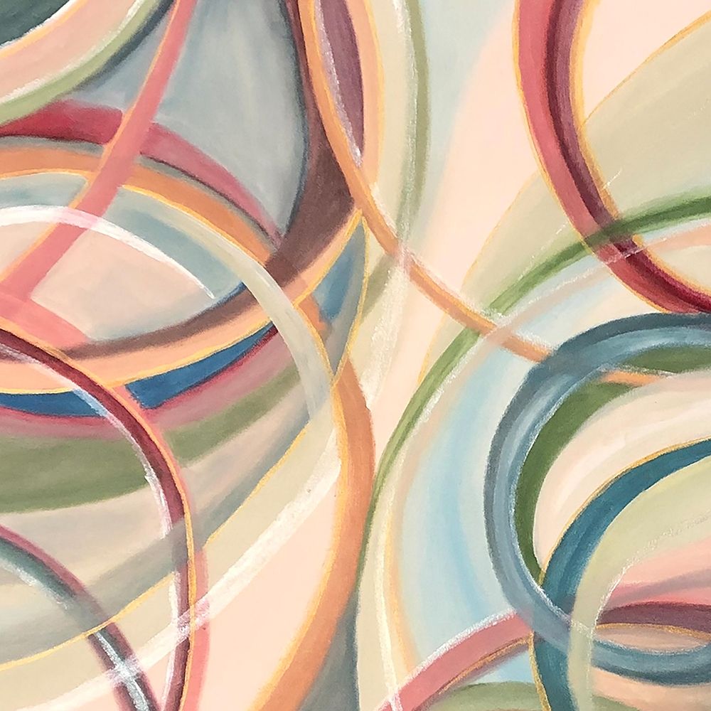 Overlapping  Rings V art print by Lee C for $57.95 CAD