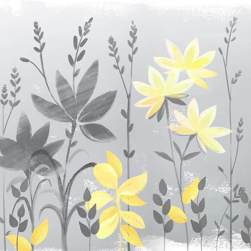 Soft Nature yellow And grey II art print by Northern Lights for $57.95 CAD