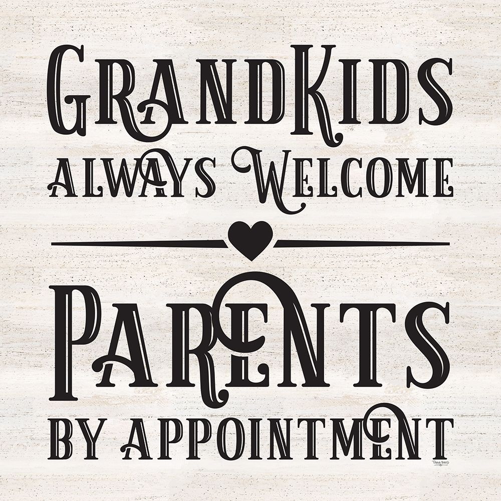 Grandparent Life X-Parents by Appointment art print by Tara Reed for $57.95 CAD