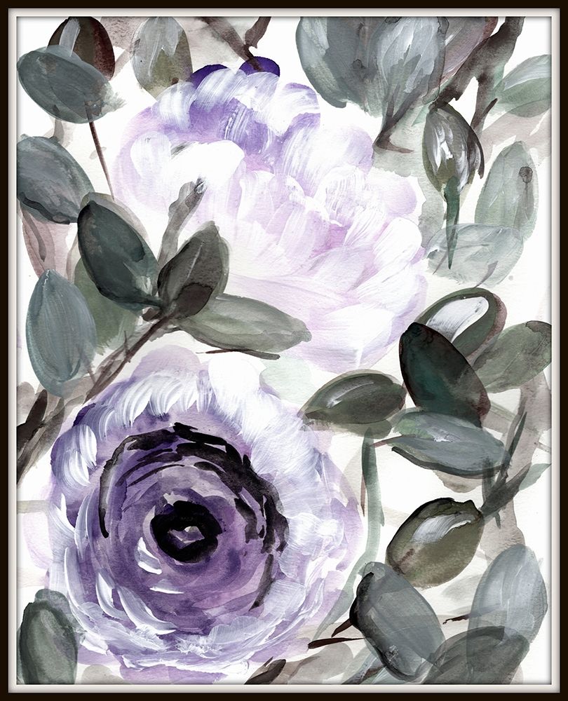 Farmhouse  Bush purple I art print by Marcy Chapman for $57.95 CAD