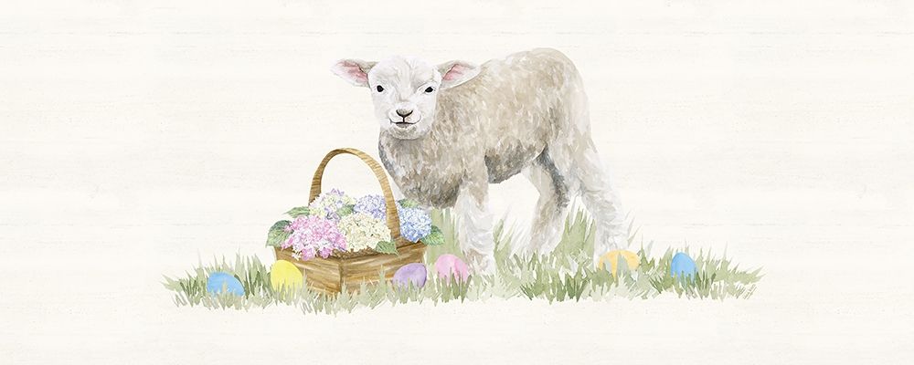Farmhouse  Easter panel I art print by Tara Reed for $57.95 CAD