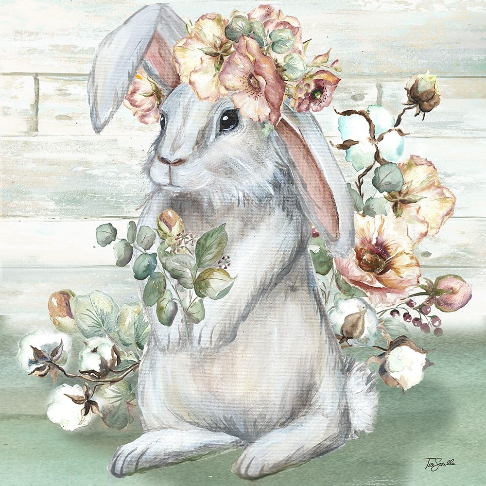 Farmhouse  Bunny II art print by Tre Sorelle Studios for $57.95 CAD