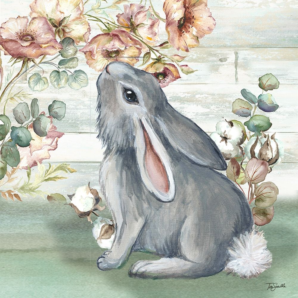 Farmhouse  Bunny III art print by Tre Sorelle Studios for $57.95 CAD