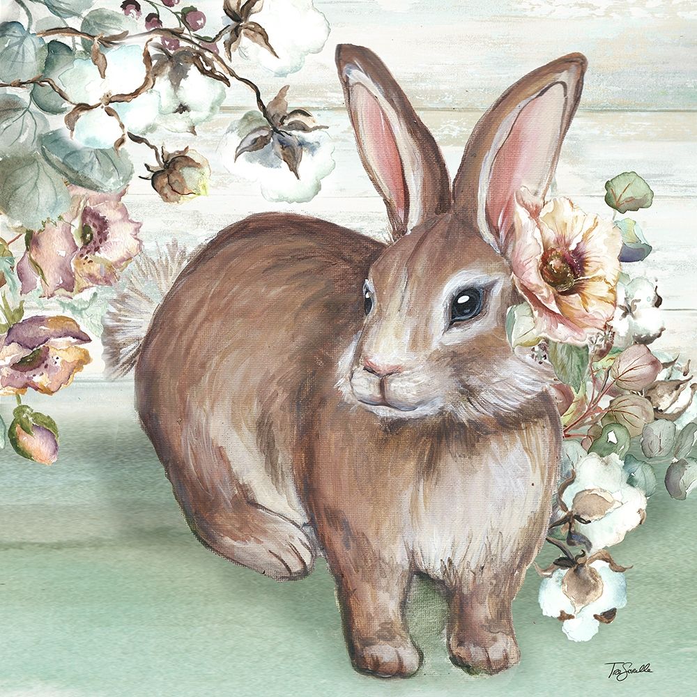 Farmhouse  Bunny IV art print by Tre Sorelle Studios for $57.95 CAD