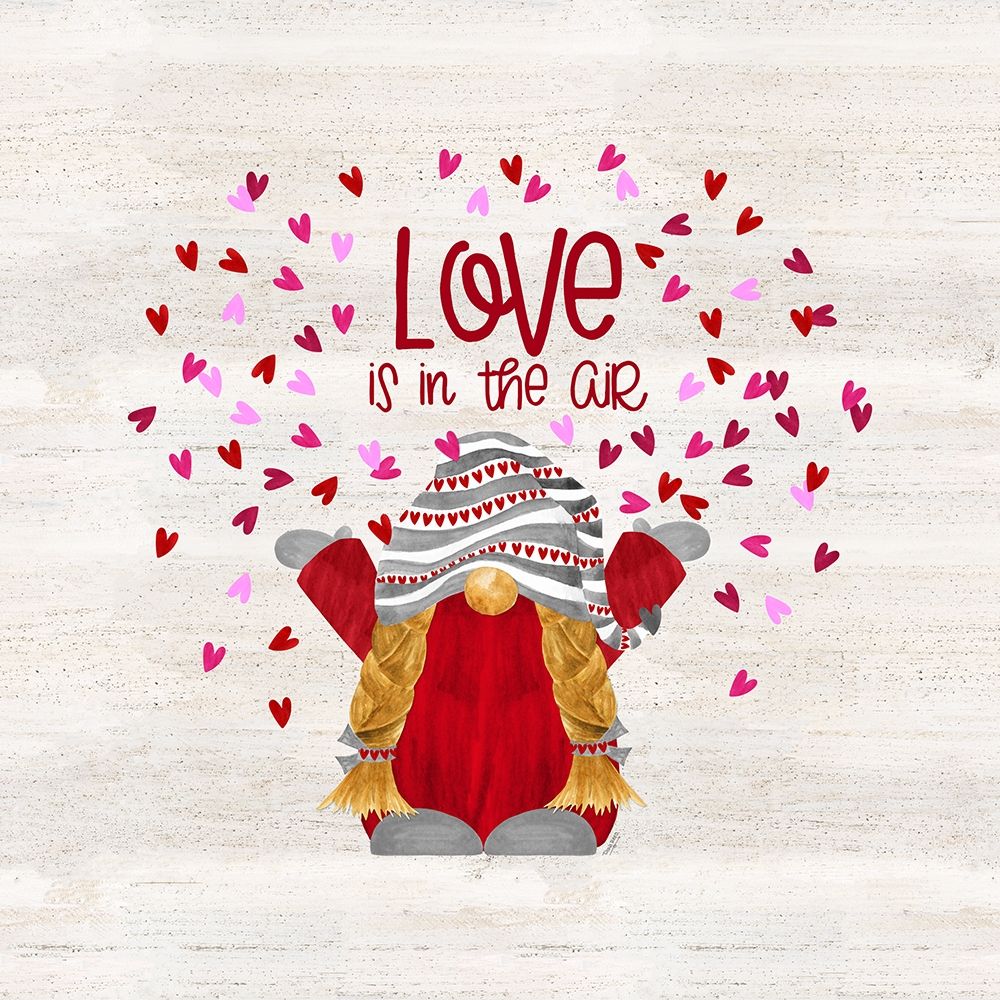 Valentine  Gnomes IV-In the Air art print by Tara Reed for $57.95 CAD