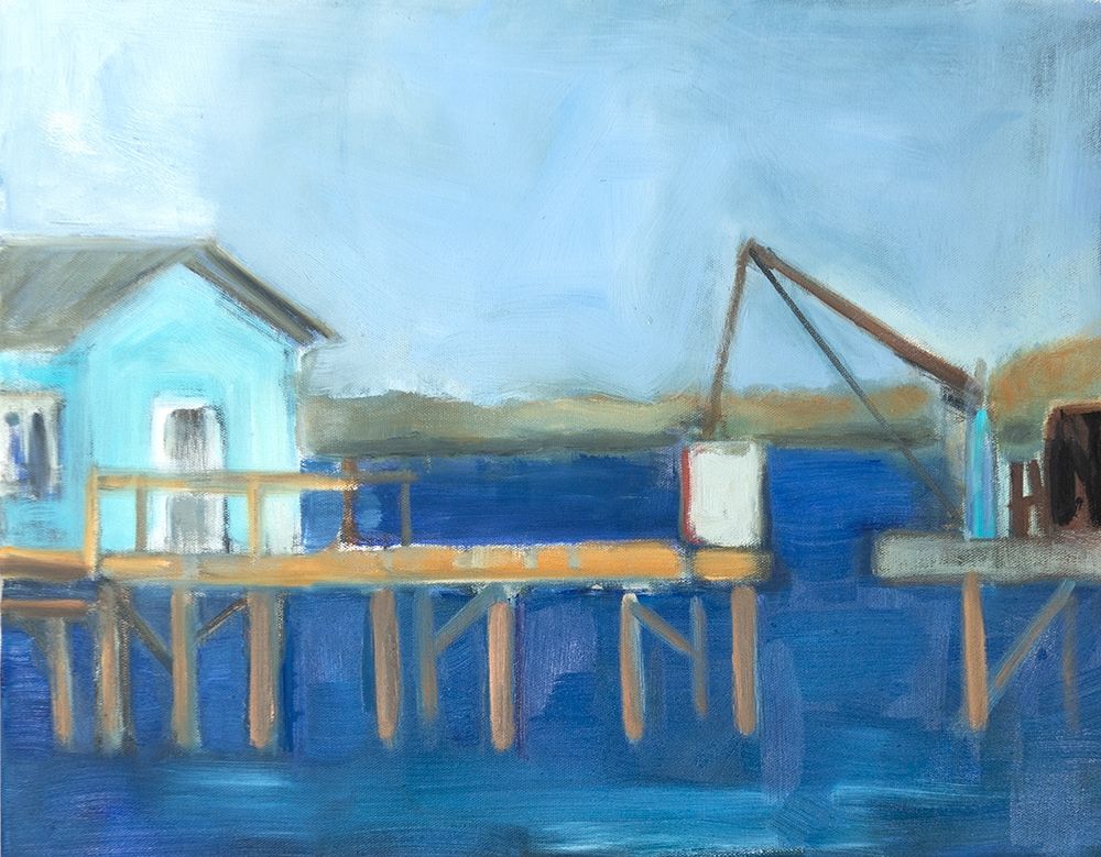 Fishing Dock art print by Susanne Marie for $57.95 CAD