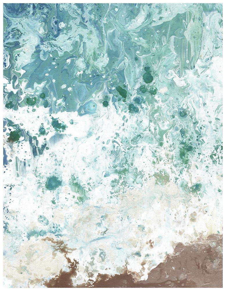 Ocean Tide abstract II art print by Marcy Chapman for $57.95 CAD