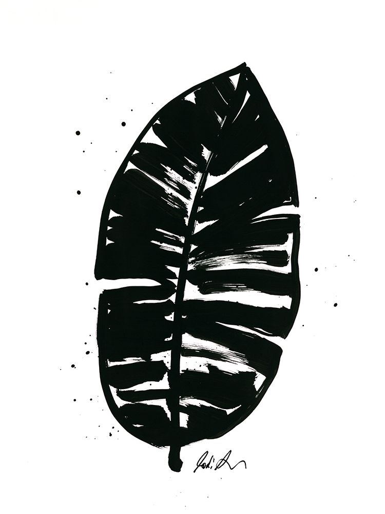 Inked Leaves III art print by Jodi Augustine for $57.95 CAD