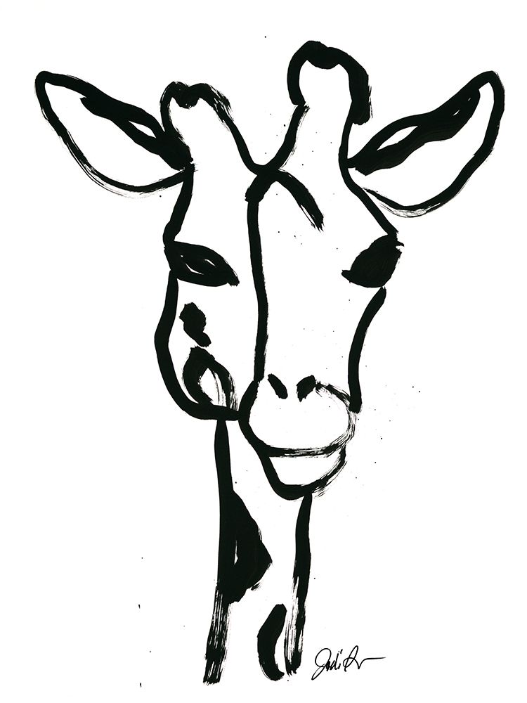 Inked Safari III-Giraffe 1 art print by Jodi Augustine for $57.95 CAD