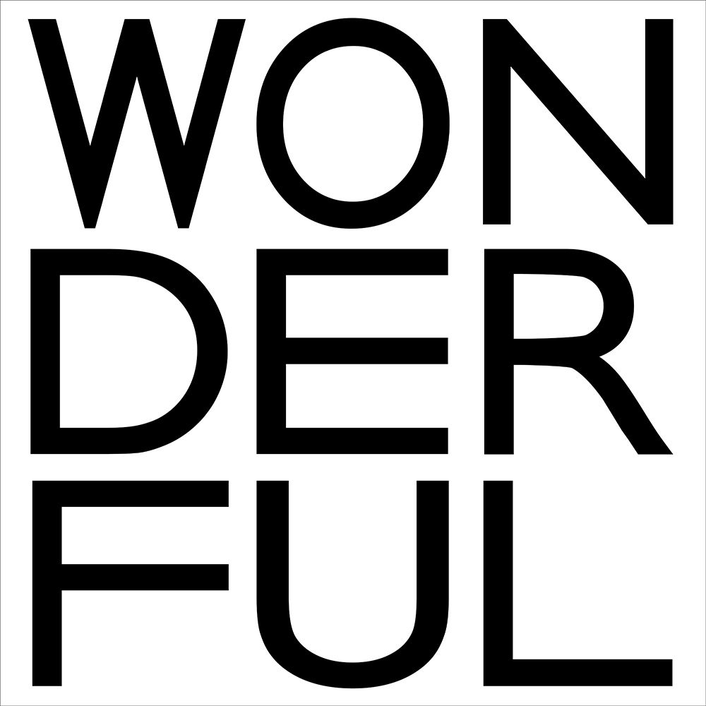 In Black And White I-Wonderful art print by JC Designs for $57.95 CAD