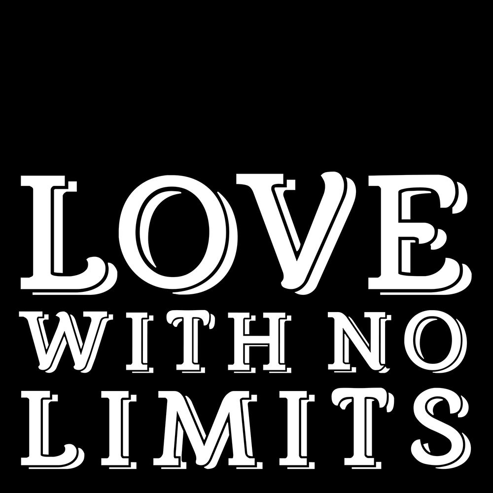 In Black And White Sentiment IV-No Limits art print by JC Designs for $57.95 CAD