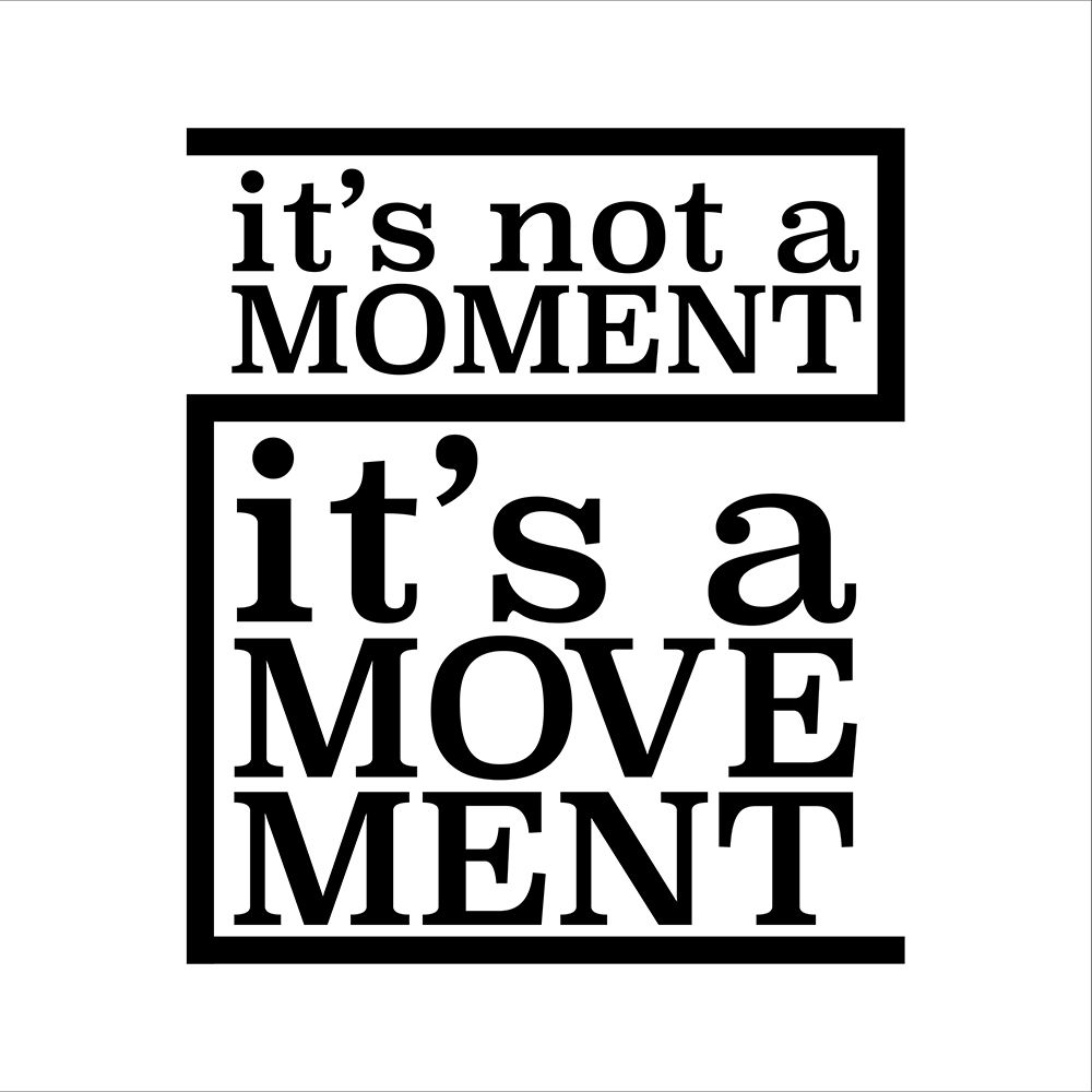 In Black And White Music I-Its a Movement art print by JC Designs for $57.95 CAD