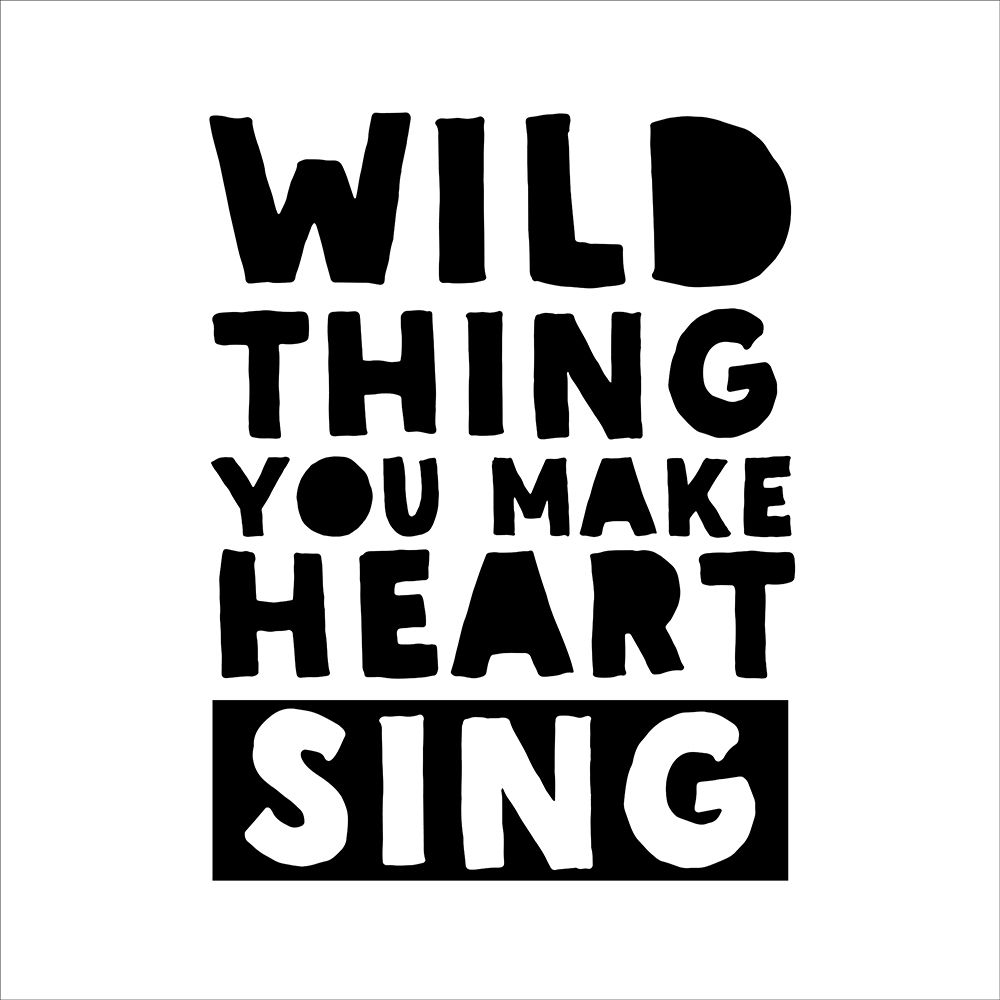 In Black And White Music IV-Wild Thing art print by JC Designs for $57.95 CAD