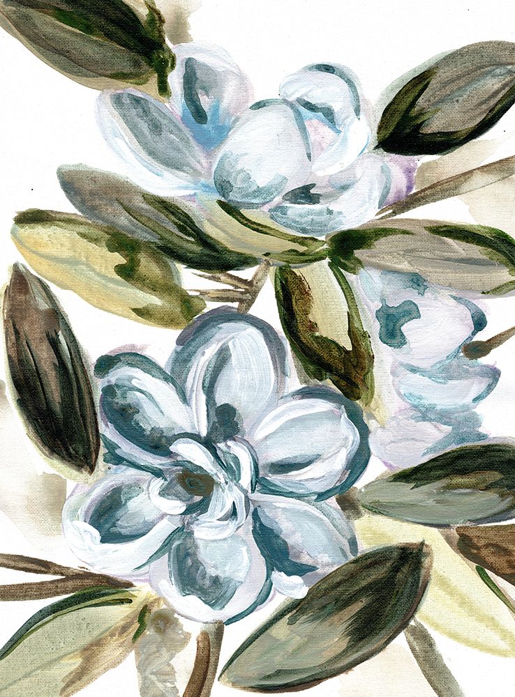 Blue Garden art print by Marcy Chapman for $57.95 CAD