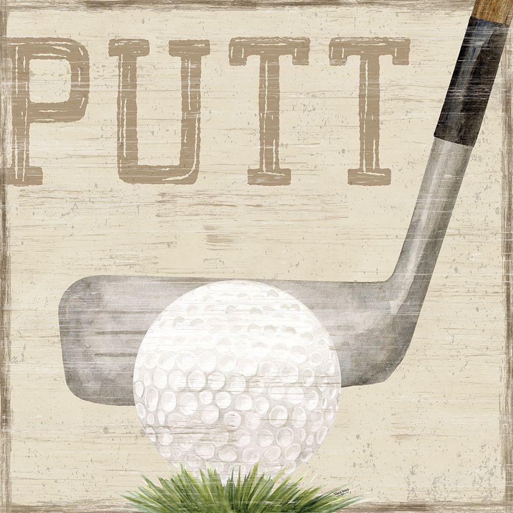 Golf Days VI-Putt art print by Tara Reed for $57.95 CAD