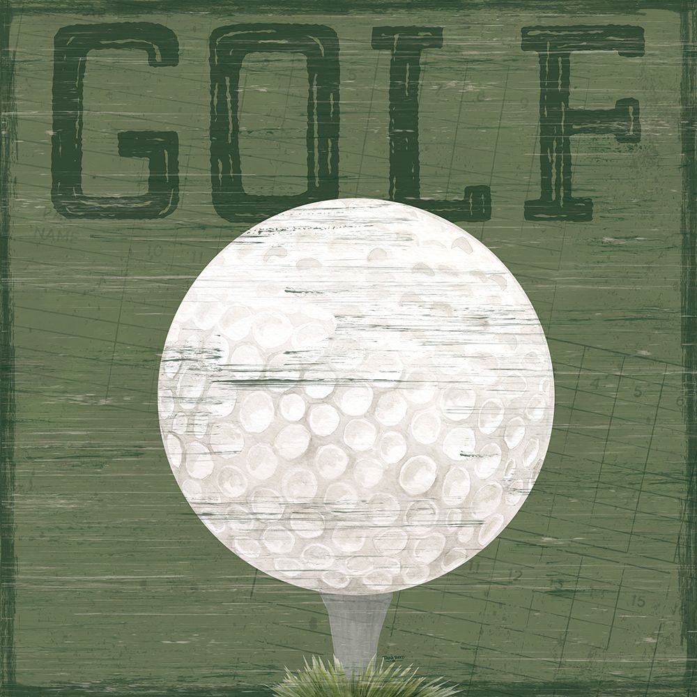 Golf Days XI-Golf art print by Tara Reed for $57.95 CAD