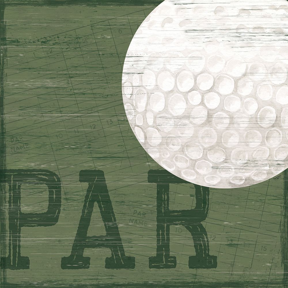 Golf Days XII-Par art print by Tara Reed for $57.95 CAD