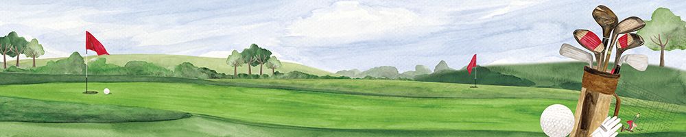 Golf Days panel I art print by Tara Reed for $57.95 CAD