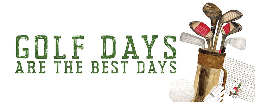 Golf Days panel III-Best Days art print by Tara Reed for $57.95 CAD