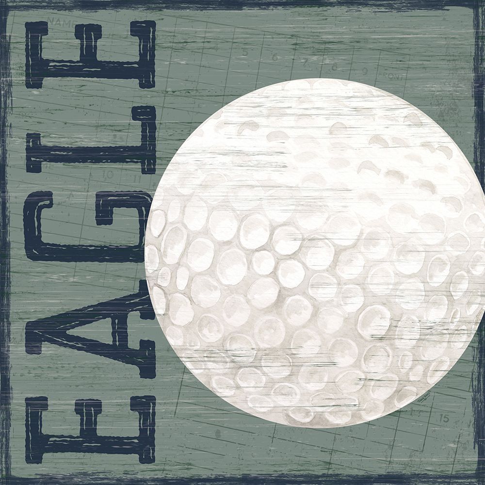 Golf Days neutral X-Eagle art print by Tara Reed for $57.95 CAD