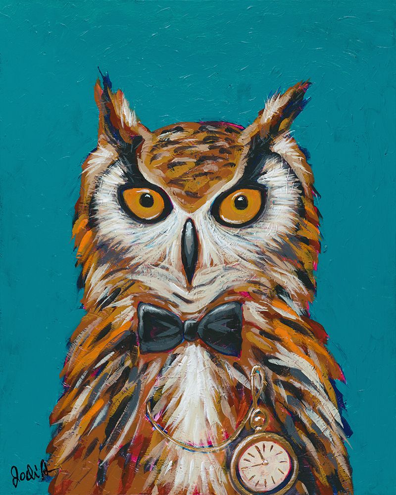 Spy Animals I-Undercover Owl art print by Jodi Augustine for $57.95 CAD