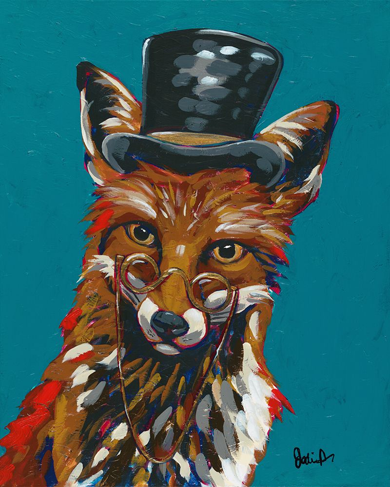 Spy Animals IV-Sly Fox art print by Jodi Augustine for $57.95 CAD