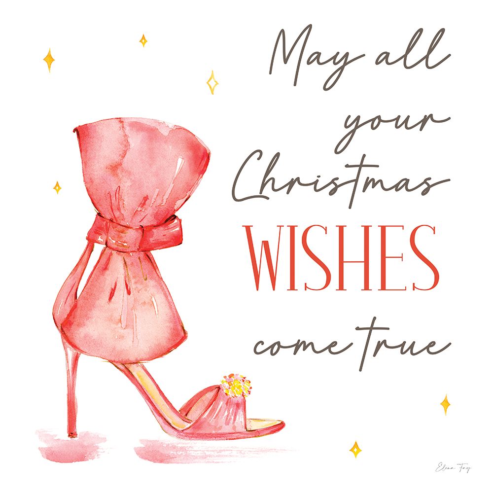 Christmas in the City VII-Wishes Come True art print by Elena Fay for $57.95 CAD