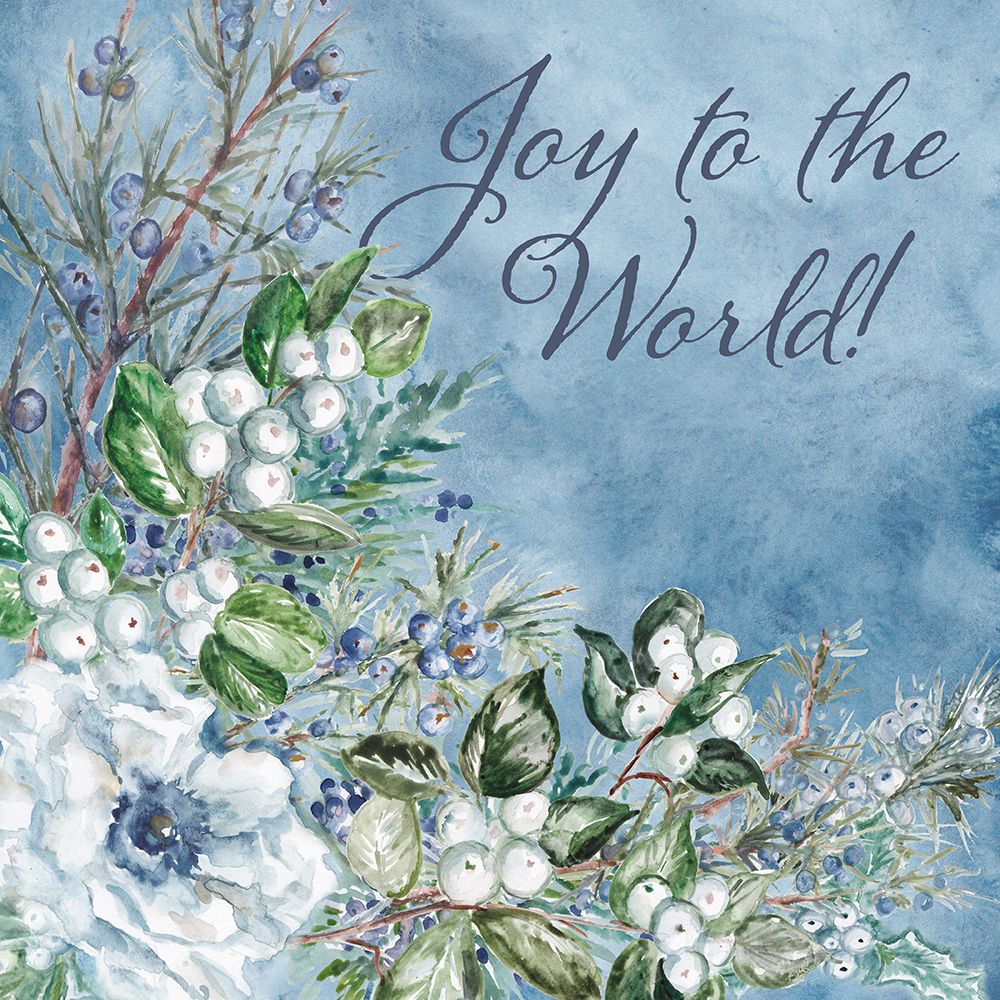 Frosted Winter Woodland VI-Joy to the World art print by Tre Sorelle Studios for $57.95 CAD