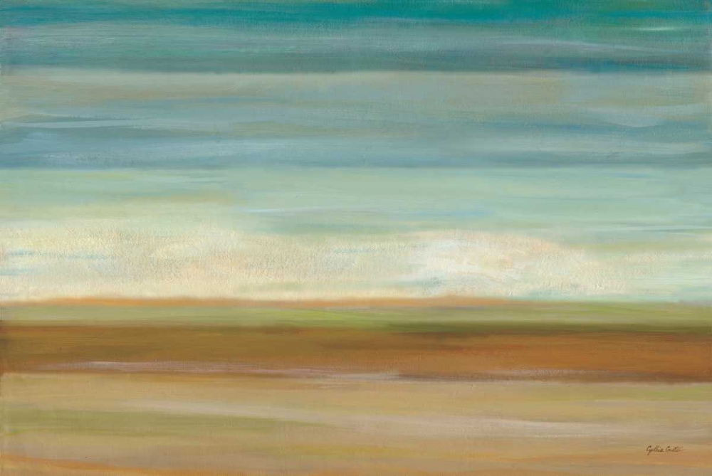 Turquoise Horizons art print by Cynthia Coulter for $57.95 CAD