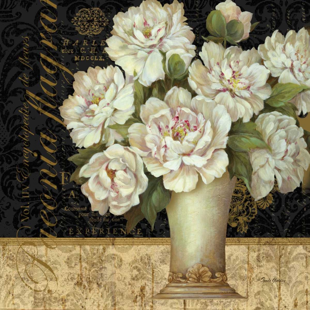 Antique Floral Still Life II art print by Pamela Gladding for $57.95 CAD