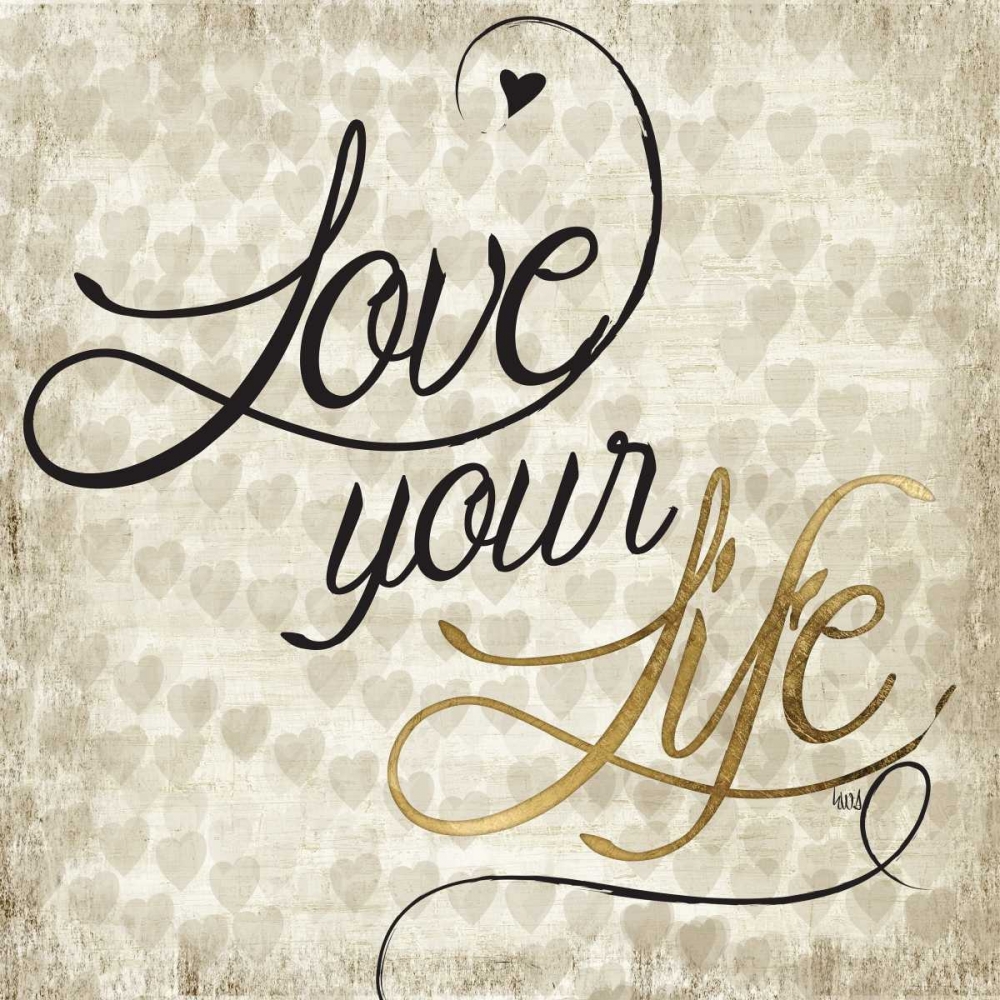 Love Life II art print by h.artworks for $57.95 CAD