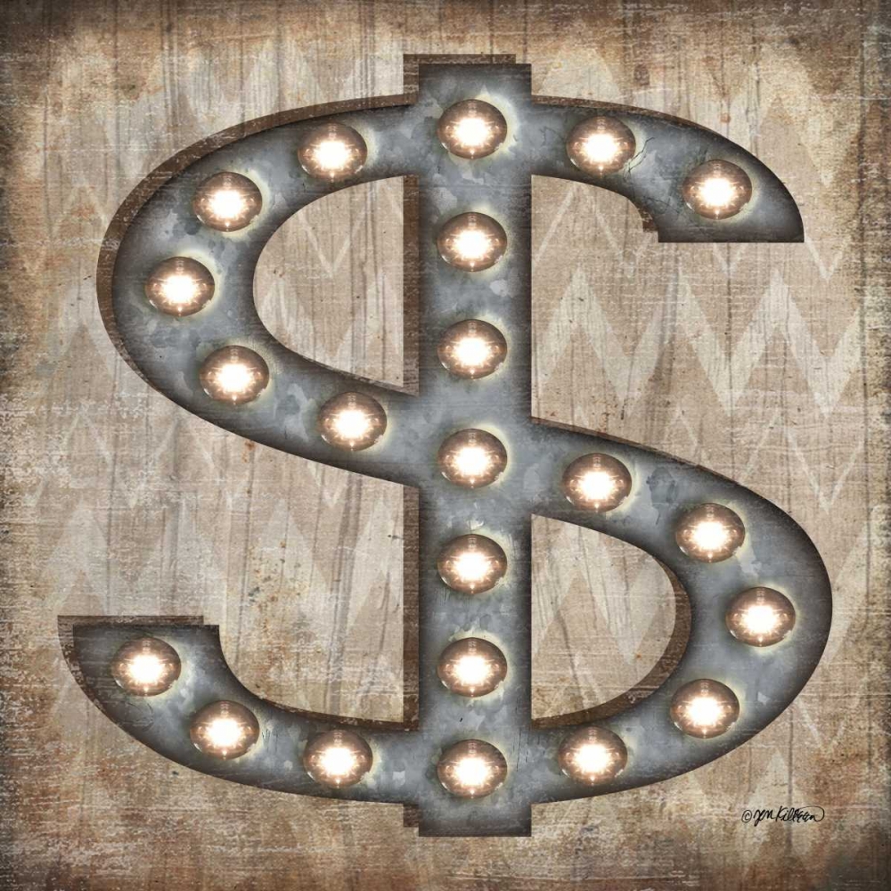 Marquee Symbols III  art print by Jen Killeen for $57.95 CAD