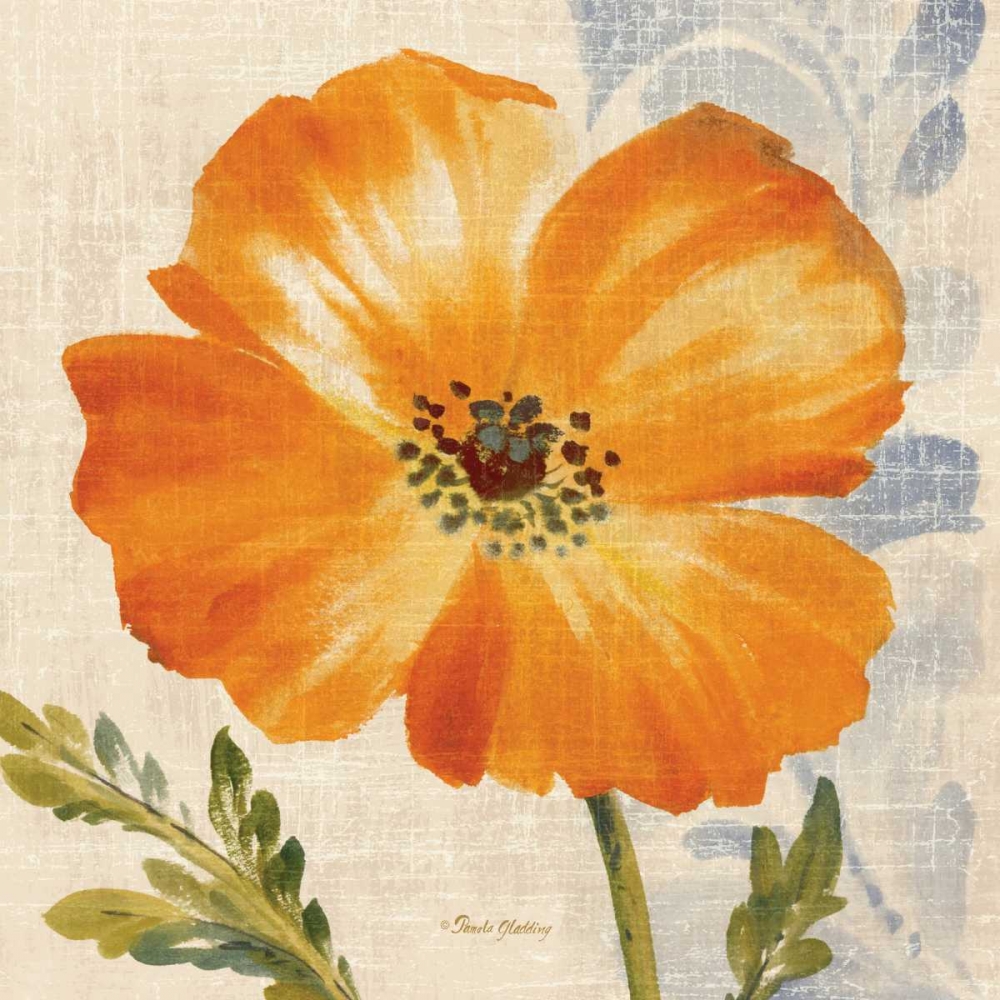 Watercolor Poppies III art print by Pamela Gladding for $57.95 CAD