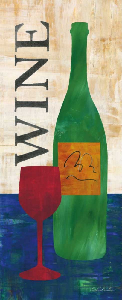 Wine and Vino II art print by Caitlin Dundon for $57.95 CAD