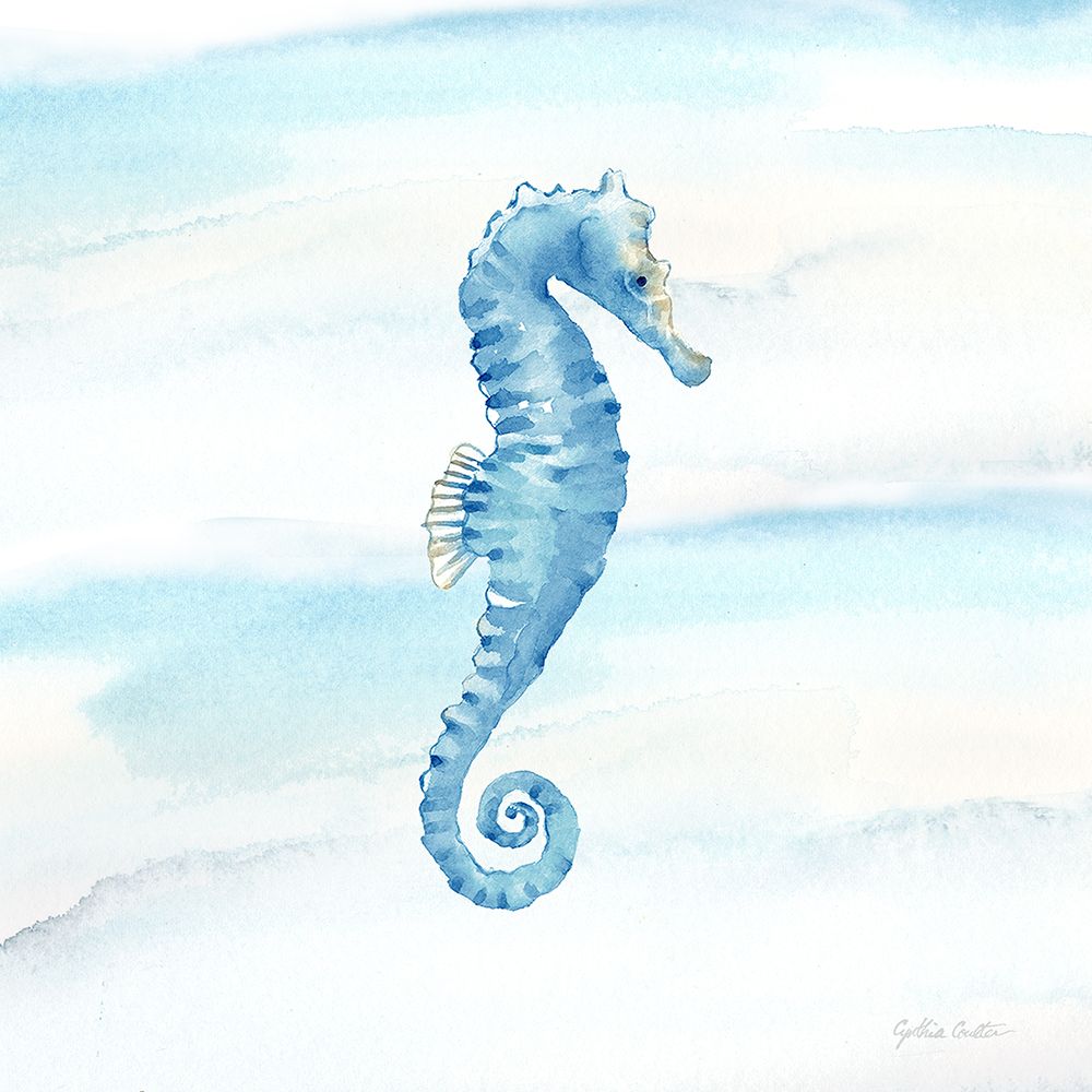 Great Blue Sea VIII art print by Cynthia Coulter for $57.95 CAD