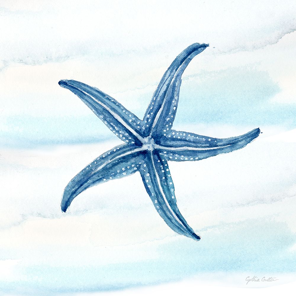 Great Blue Sea XIV art print by Cynthia Coulter for $57.95 CAD