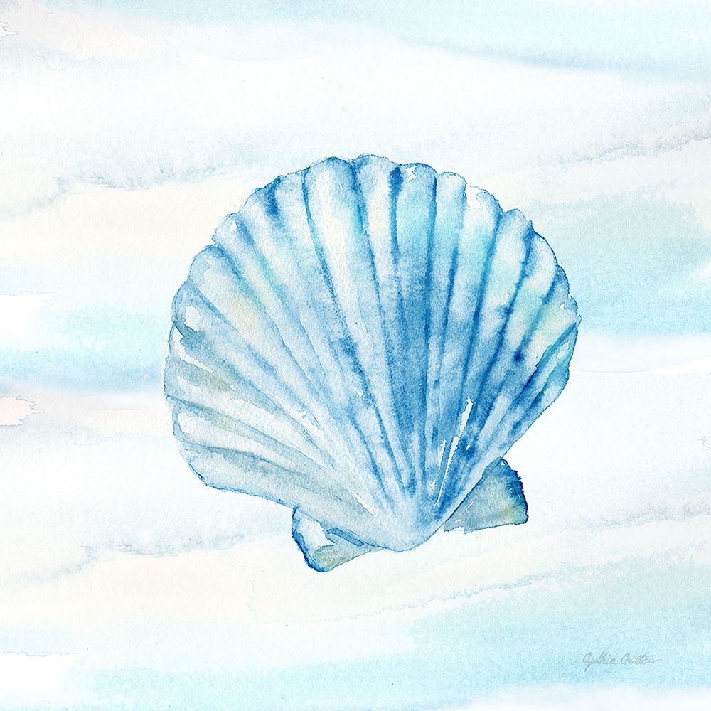 Great Blue Sea XV art print by Cynthia Coulter for $57.95 CAD