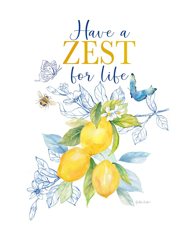 Lemon Sketch Book IV art print by Cynthia Coulter for $57.95 CAD