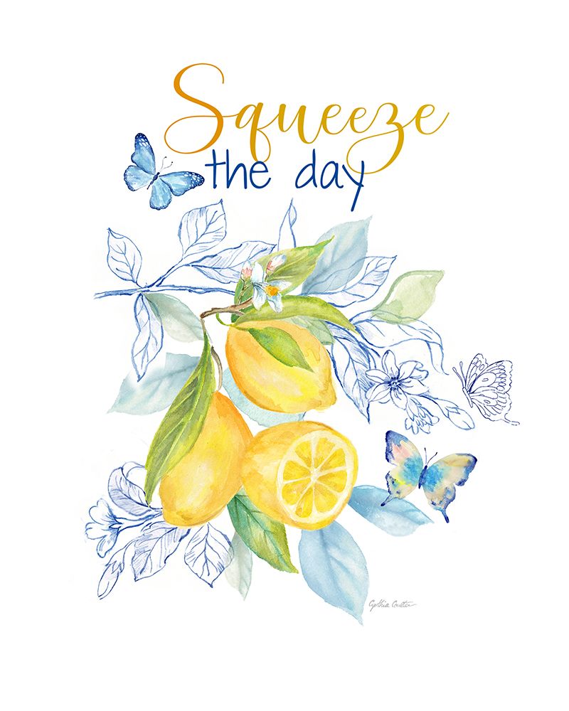 Lemon Sketch Book V art print by Cynthia Coulter for $57.95 CAD