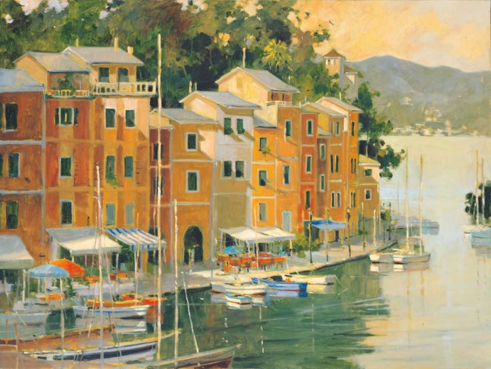 Portofino View art print by Marilyn Simandle for $57.95 CAD